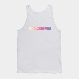 EXID Gradient Stripe Tank Top